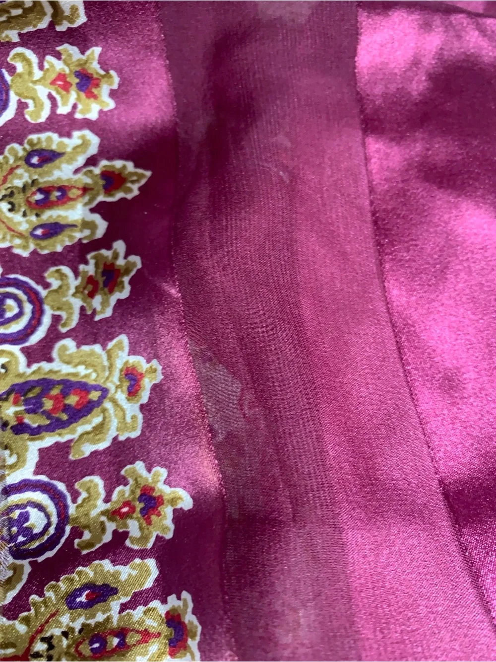 Yves Saint Laurent luxurious silk